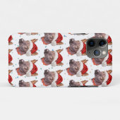 Mexicaans hairless Hondenras kerststerren Case-Mate iPhone Case (Achterkant (horizontaal))