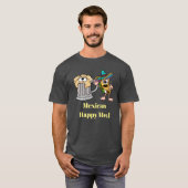 Mexicaans Happy Meal Taco en Bier T-shirt (Voorkant volledig)