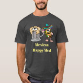 Mexicaans Happy Meal Taco en Bier T-shirt (Voorkant)