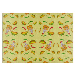Mexicaans Hispanisch eten Tacos Tequila Snijplank