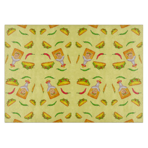 Mexicaans Hispanisch eten Tacos Tequila Snijplank