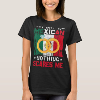 Mexicaans huwelijk met Mexico Roots erfgoed gehuwd T-shirt