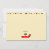 Mexicaans Icons Cinco de Mayo Uitnodiging (Achterkant)
