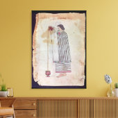 Mexicaans Indiaas Bereidingschocolade uit de Codex Canvas Afdruk (Insitu (Woonkamer))