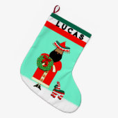 Mexicaans Kerstcadeau Grote Kerstsok (Voorkant (Hangend))