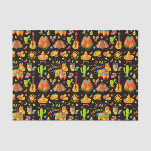 Mexicaans leven tissuepapier (Voorkant)