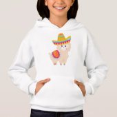 Mexicaans Llama, Cute Llama, Cute Alpaca, Sombrero (Voorkant)