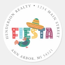 Mexicaans logo voor uitnodiging tot teruggave