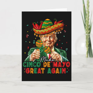 Mexicaans Maak Cinco De Mayo Groot Again Grappig T Kaart