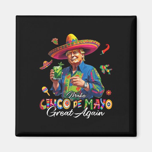 Mexicaans Maakt Cinco De Mayo Groot Opnieuw Grappi Magneet (Voorkant)