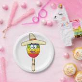 Mexicaans Maraca Paper Borden Papieren Bordje (Feest)