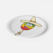 Mexicaans Maraca Paper Borden Papieren Bordje (Gekanteld)