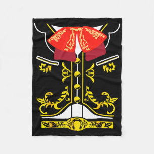 Mexicaans Mariachi T-shirt Charro Cinco De Mayo Ha Fleece Deken