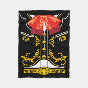 Mexicaans Mariachi T-shirt Charro Cinco De Mayo Ha Fleece Deken