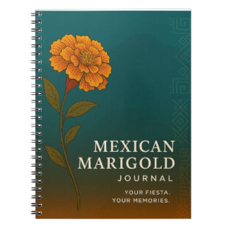 Mexicaans Marigold Journaal: Natuur-Inspireerde No Notitieboek