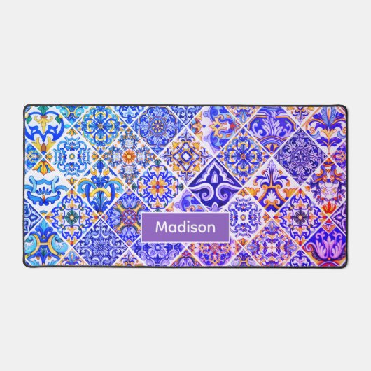 Mexicaans, Marokkaans, Siciliaans Mediterraan paar Bureaumat (Voorkant)