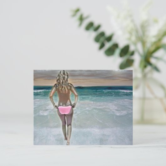 Mexicaans meisje briefkaart (Staand voorkant)