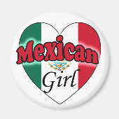 Mexicaans meisje magneet (Voorkant)