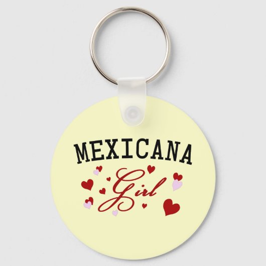 Mexicaans meisje sleutelhanger (Voorkant)