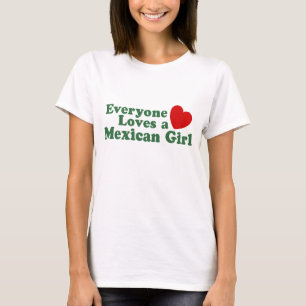 Mexicaans meisje t-shirt