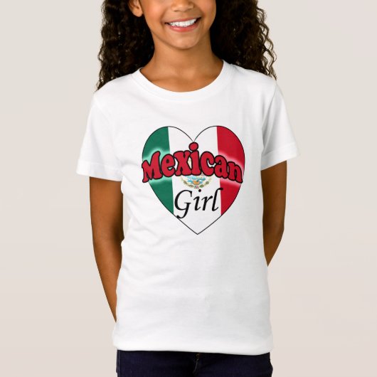 Mexicaans meisje t-shirt (Voorkant)