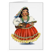  Mexicaans meisje Traditionele dress (Voorkant)