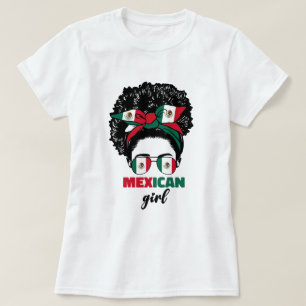 Mexicaans Meisje Voor Vrouwen Dames Mexicana Mexic T-shirt