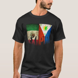 Mexicaans Mexicaans Filipijns Amerikaans erfgoed T T-shirt