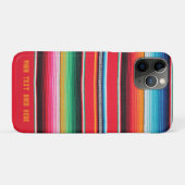 Mexicaans Mexico poncho serape doek Case-Mate iPhone Case (Achterkant (horizontaal))