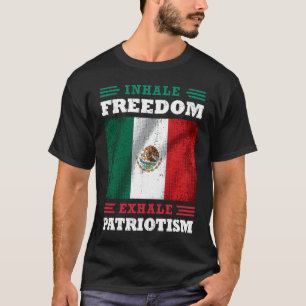Mexicaans Mexico Vlag Chicano Latino Mexico Fans T-shirt