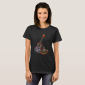 Mexicaans muziek dames T-shirt (Voorkant volledig)