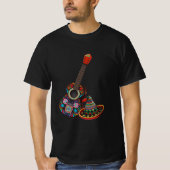 Mexicaans muziek heren T-shirt (Voorkant)