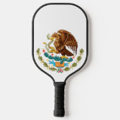 Mexicaans nationaal embleem pickleball paddle (Achterkant)