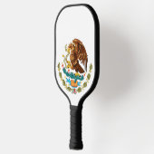 Mexicaans nationaal embleem pickleball paddle (Links)
