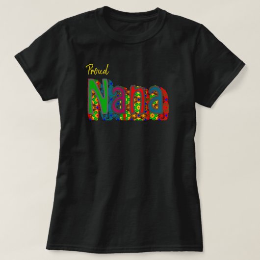 Mexicaans ontwerp Nana T-shirt (Design voorkant)