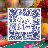 Mexicaans Otomí Tenango Talavera Save the Date Kaart
