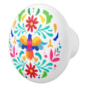 Mexicaans Otomi Vogelontwerp Keramische Knop (Rechts)