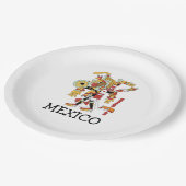 mexicaans papier-Bord Papieren Bordje (Gekanteld)