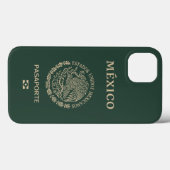 Mexicaans paspoort Case-Mate iPhone case (Achterkant (horizontaal))
