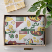 Mexicaans patroon tissuepapier (Geschenk)