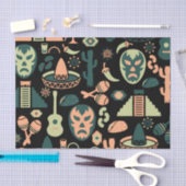 Mexicaans patroon tissuepapier (Craft)