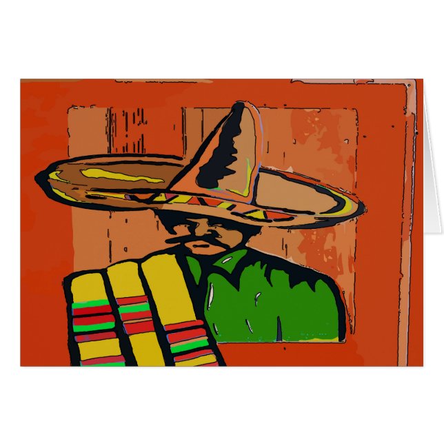 Mexicaans Pet Art (Voorkant Horizontaal)