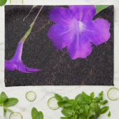 Mexicaans Petunia Paars Theedoek (Gevouwen)
