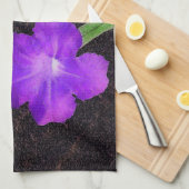 Mexicaans Petunia Paars Theedoek (Quarter Fold)