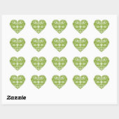 Mexicaans Picado Limoen Avocado Green Wedding Marr Hart Sticker (Vel)