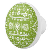 Mexicaans Picado Limoen Avocado Groenboek Spaans Keramische Knop (Rechts)