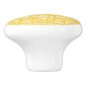 Mexicaans Picado Yellow Cut Papel Paper Spaans Keramische Knop (Zijkant)