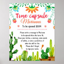 Mexicaans Poster Fiesta Time Capsule