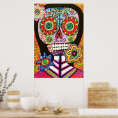 Mexicaans Poster van roze suikerriet (Keuken)