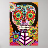 Mexicaans Poster van roze suikerriet (Voorkant)